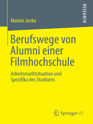 cover image of Berufswege von Alumni einer Filmhochschule